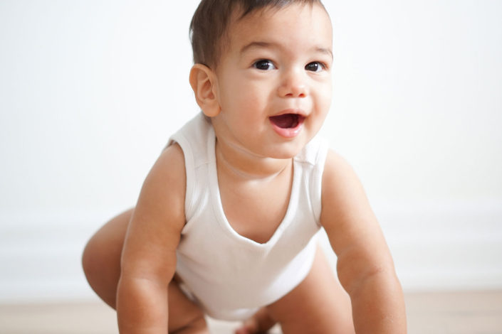 Boy Portrait Crawling | Leeboo Photo | Family Photography